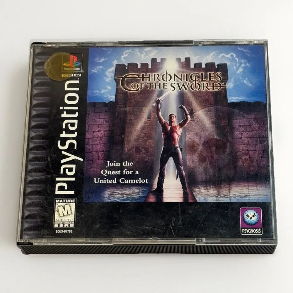 Chronicles of the Sword - Sony PlayStation 1 - 1996 - Tested - PS1 - PSOne - CIB
